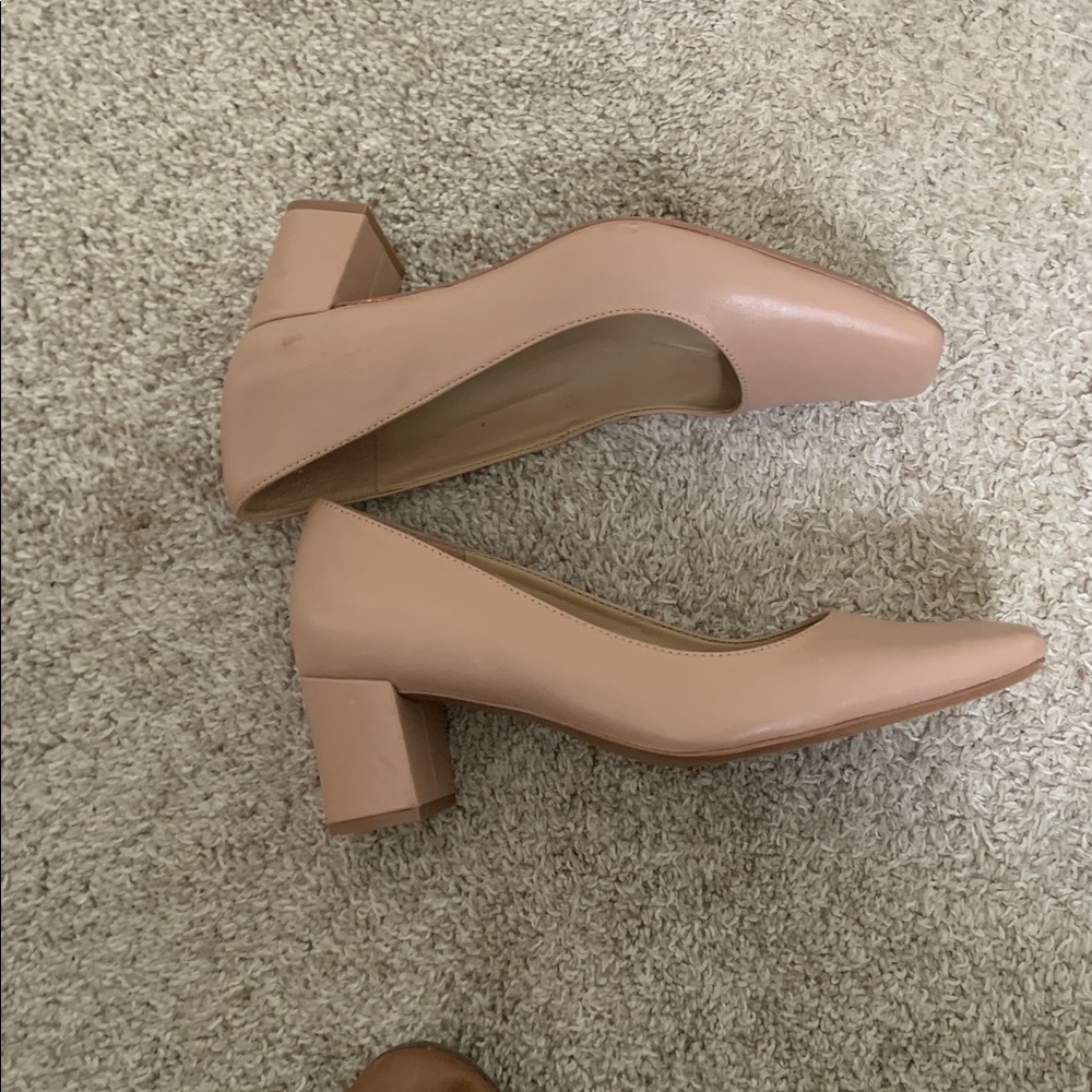 Naturalizer Womens Warner Square Toe Block Heel Pump Shoes Size: 9.5 - Picture 2 of 8